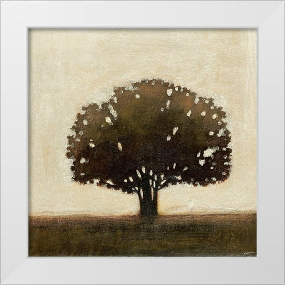 Wyatt Jr., Norman 15x15 White Modern Wood Framed Museum Art Print Titled - Tree of Solace II