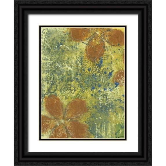 Wyatt Jr., Norman 15x18 Black Ornate Wood Framed with Double Matting Museum Art Print Titled - Euphoria I