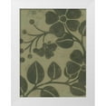 thumbnail image 1 of Wyatt Jr., Norman 15x18 White Modern Wood Framed Museum Art Print Titled - Sage Textile I, 1 of 4