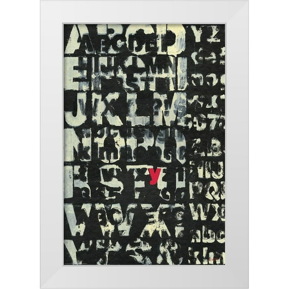 Wyatt Jr., Norman 17x24 White Modern Wood Framed Museum Art Print Titled - Why?