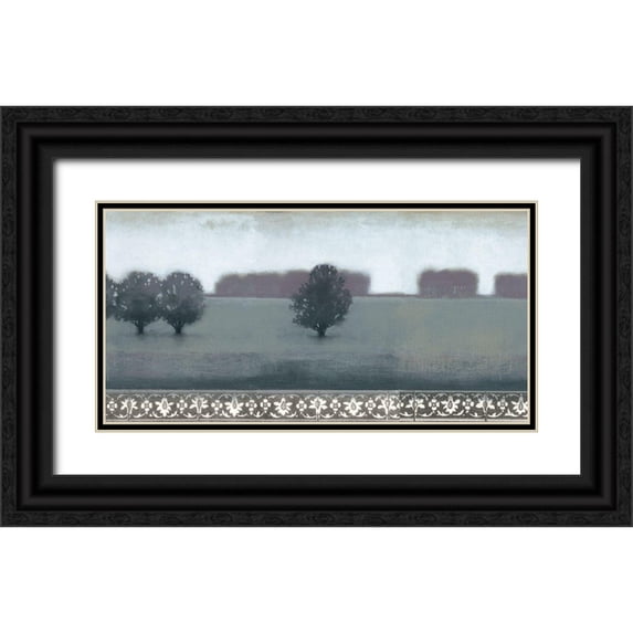 Wyatt Jr., Norman 18x11 Black Ornate Wood Framed with Double Matting Museum Art Print Titled - Smoky Dawn II