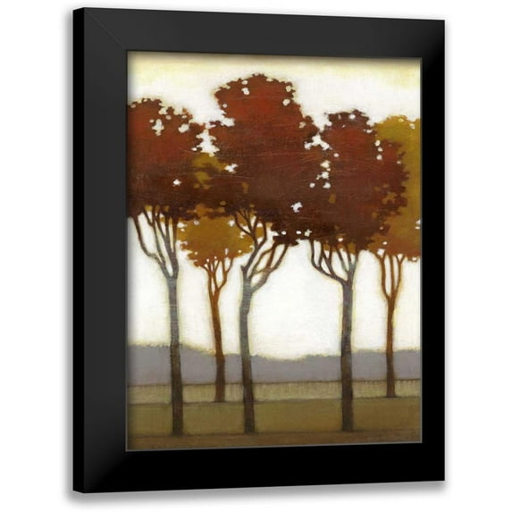 Wyatt Jr., Norman 19x24 Black Modern Framed Museum Art Print Titled - Arboreal Grove I