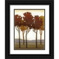 thumbnail image 1 of Wyatt Jr., Norman 19x24 Black Ornate Wood Framed with Double Matting Museum Art Print Titled - Arboreal Grove I, 1 of 4