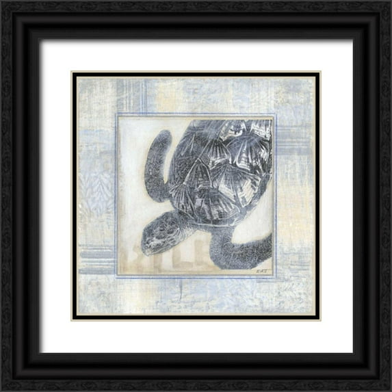 Wyatt Jr., Norman 20x20 Black Ornate Wood Framed with Double Matting Museum Art Print Titled - Driftwood Memories III