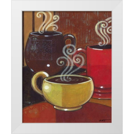 Wyatt Jr., Norman 20x24 White Modern Wood Framed Museum Art Print Titled - Wake Up Call I
