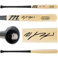 Wyatt Langford Autographed Blonde Marucci Player Model Baseball Bat