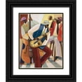 thumbnail image 1 of Wyatt, Norman Jr. 12x14 Black Ornate Wood Framed with Double Matting Museum Art Print Titled - In the Groove 1, 1 of 4