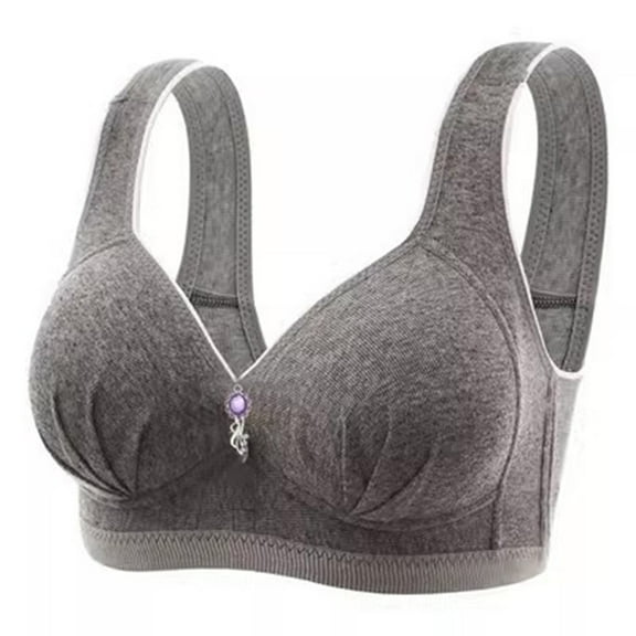 Wycnly Bras for Women,Womens Full Figure Bras,Womens Seamless Bras Plus Size Comfy Breathable Wirefree Sports Bra Ladies Girls Full Coverage Push up Bralettes