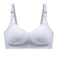 thumbnail image 1 of Wycnly Bras for Women,Womens Nursing Bras,Breastfeeding Maternity Bras for Women Lightly Lined Comfort Seamless Underwire Bras Ladies Wirefree Sleep Bralettes Underwear, 1 of 7
