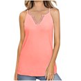 thumbnail image 1 of Wycnly Cami Top for Women White Tank Top Loose Lightweight Comfy Spaghetti Strap Tops 2026 Fashion Solid Sleeveless Shirts Girls Sleeveless Shirt, 1 of 5