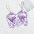 thumbnail image 1 of Wycnly Camisole for Women Workout Tops Going out Sexy Silky Satin Corset Spaghetti Strap Tops Trendy Solid Sleeveless Tee Tops Girls Sleeveless Shirt, 1 of 4