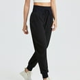 thumbnail image 1 of Wycnly Sweatpants for Women Jogger Pants for Women High Waist Drawstring Casual Solid Sports Running Pants Relaxed Fit Workout Athletics Sweatpants Trousers Under $5, 1 of 5