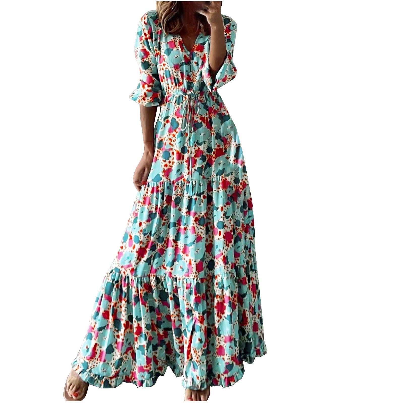 open lace back dress Summer Plus Size Premium Green Yellow Camouflage Camo Dress