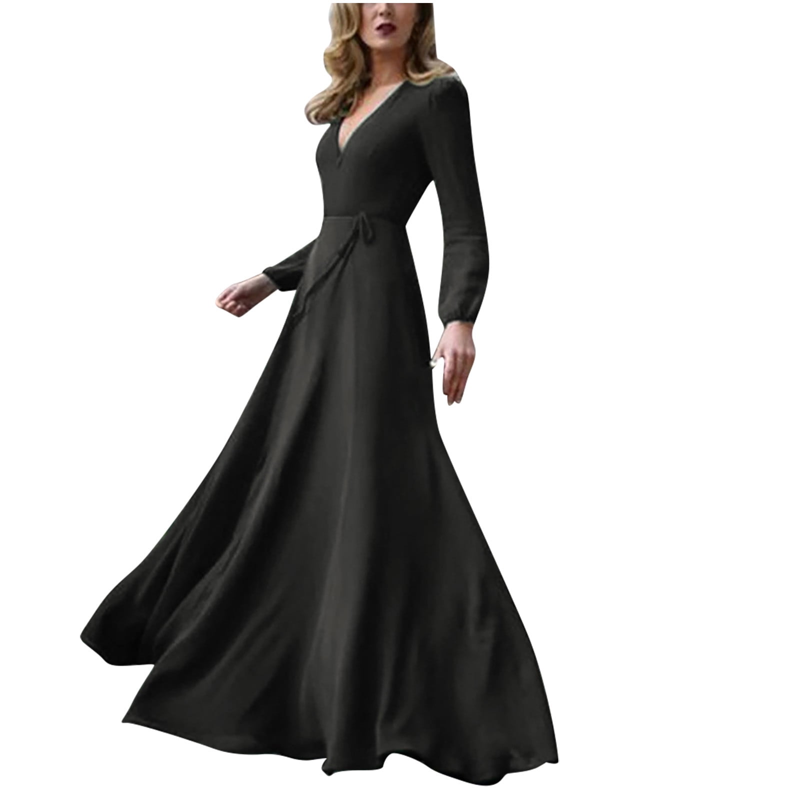 empire waist black formal dress Classic Regency Era Black Lace Dress main image 0