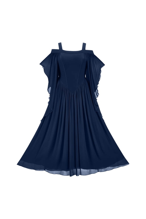 Gothic Vintage Mesh Patchwork Women Dress Gothic Clothes for Women Batwing Sleeve Party Prom Goth Bandage Ladies Spaghetti Strap Dresses Clothes