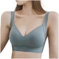 thumbnail image 1 of Wycnly Sports Bras for Women No Rim Lightweight Comfy Tank Bra Underwear Ladies Lightly Lined Seamless Wireless Bras Plus Size Bras for Women Bras, 1 of 6