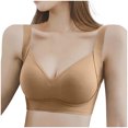 thumbnail image 1 of Wycnly Sports Bras for Women No Rim Lightweight Comfy Tank Bra Underwear Ladies Lightly Lined Seamless Wireless Bras Bralette Bras, 1 of 6