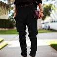 thumbnail image 1 of Wycnly Suit Pants for Women Plus Size Pants for Women Office Business Mid Waist Suit Long Pants Casual Solid Lightweight Comfy Blazer Trousers with Pocket Under $5, 1 of 5