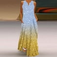 thumbnail image 1 of Wycnly Summer Dresses for Women Wedding Guest Dresses for Women Evening Party Loose Formal Tank Maxi Dresses with Pocket Womens Elegant Sequin V-Neck Sleeveless Long Sundress, 1 of 5