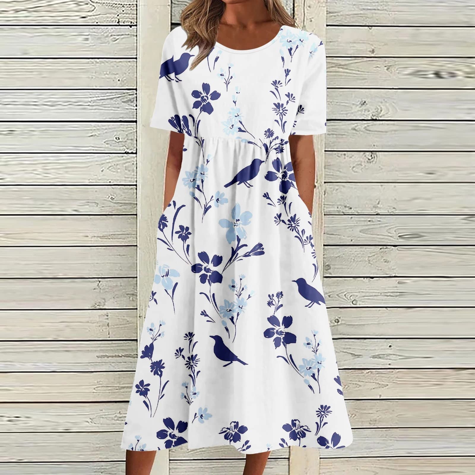 lace dress with flared sleeves High Neck – OUTFIT Color:RL14/25SS Rose Violet Women's Old Navy Ugly