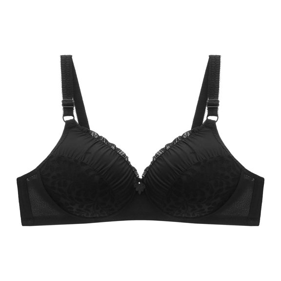 Wycnly T-Shirt Bras for Women Compression Lightweight Comfy Everyday Bra Ladies Underwire Convertible Push Up Bra Plus Size Bras for Women Bras