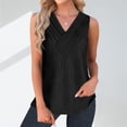 thumbnail image 1 of Wycnly Tank Top for Women Tank Tops Lightweight Comfy Tunic Tank Blouses Trendy Solid Sleeveless Blouses Ladies Sleeveless Shirt, 1 of 7