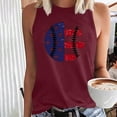 thumbnail image 1 of Wycnly Tank Top for Women Workout Tops Breathable Comfy Basic Fit Tank Blouses 2025 Casual Baseball Print Sleeveless T Shirts Girls Sleeveless Shirt, 1 of 5