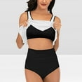 thumbnail image 1 of Wycnly Womens Swimsuits Tankini Swimsuits for Women Tankini Swimsuits Bikini Set Summer Beach Ruffle High Waist Shorts Modest Swim Suits Bathing Suit for Women, 1 of 6