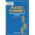 thumbnail image 1 of Wye Studies in Agricultural and Rural De Peasant Economics: Farm Households in Agrarian Development, (Paperback), 1 of 1