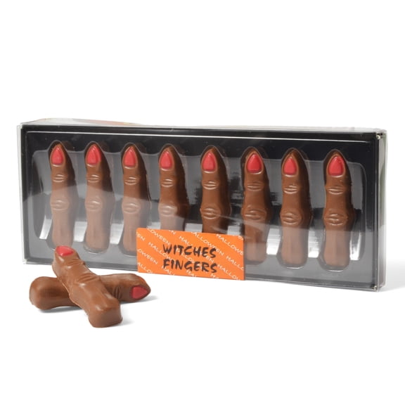 Wyeland Confectionery Hand Decorated Chocolate Witches Fingers 70g - Halloween Chocolate Gift Box