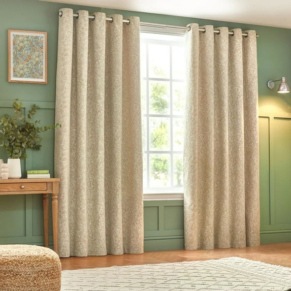 Wylder Nature Grantley Jacquard Eyelet Curtains