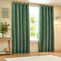 Wylder Nature Grantley Jacquard Eyelet Curtains