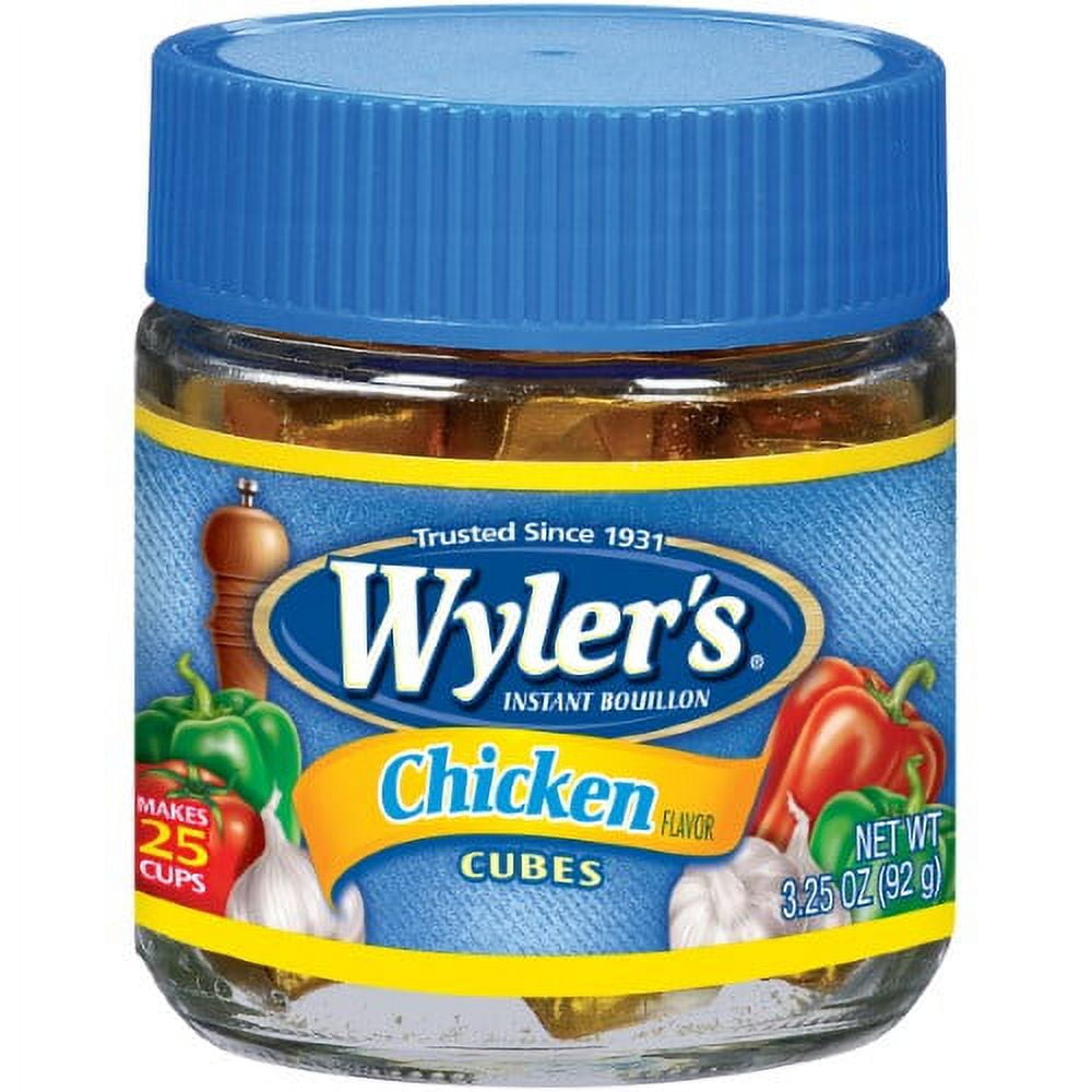 Wylers Instant Bouillon Chicken Cubes Pack Of 2