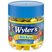 Wyler's Instant Bouillon Chicken Flavored Cubes, 3.25 oz Jar