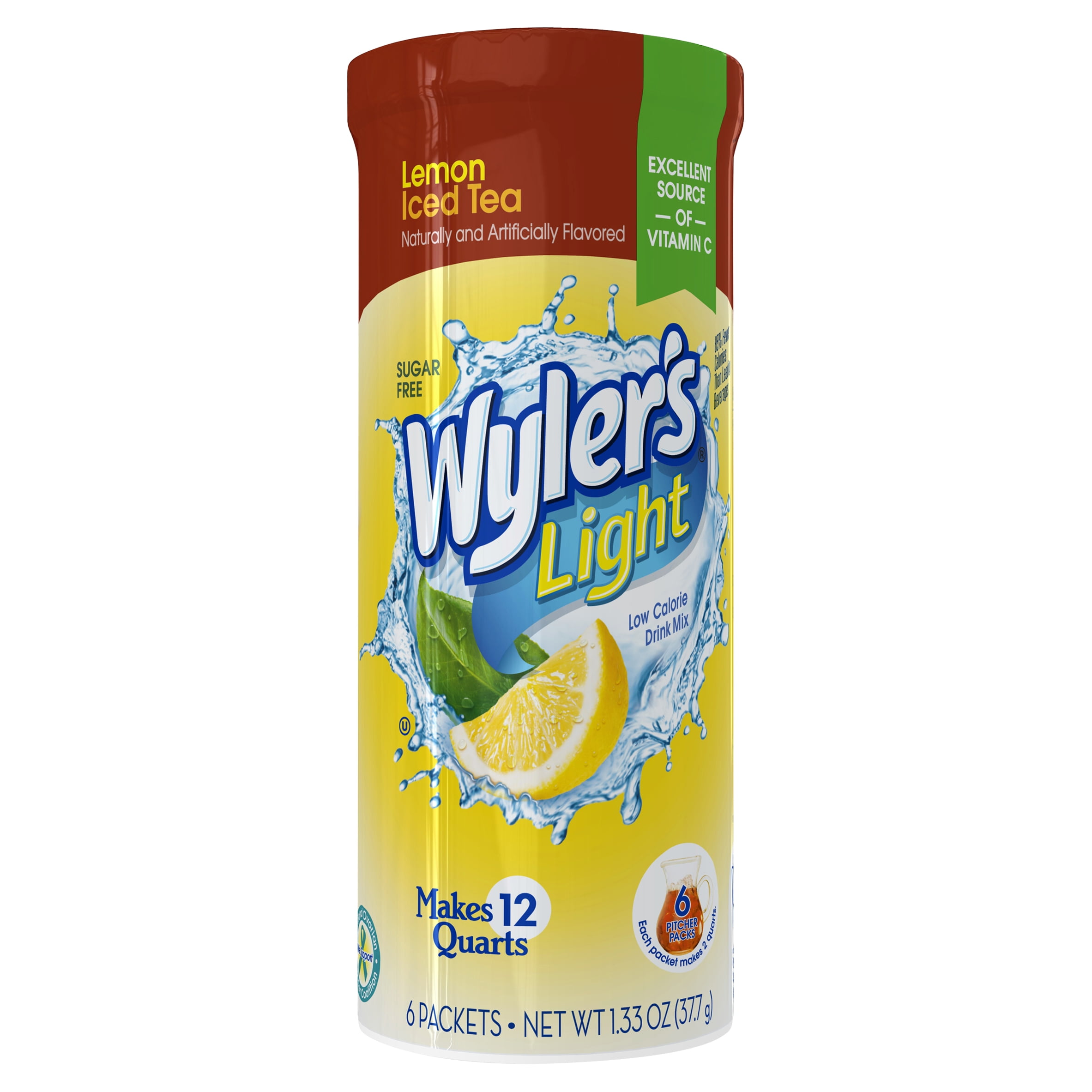 Wyler's Light 12qt Lemon Iced Tea Drink Mix