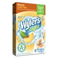 thumbnail image 1 of Wyler's Light Singles To Go Peach Iced Tea Powder Packets, Water Drink Mix, 96 Single Servings, 7 oz (Pack of 12), 1 of 10