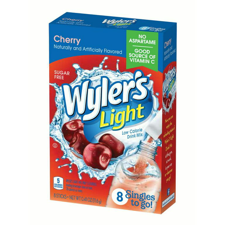 Wyler's Singles To-Go Drink Mix, .41 Oz, 8 Packets, 1 Count Walmart.com