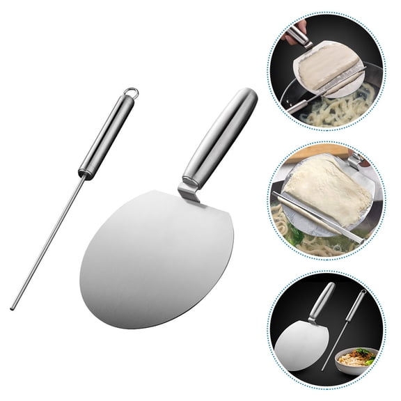 CIMAXIC 1Set Lightweight Stainless Steel Noodle Maker Tool Set for Various Pasta Styles and Convenience