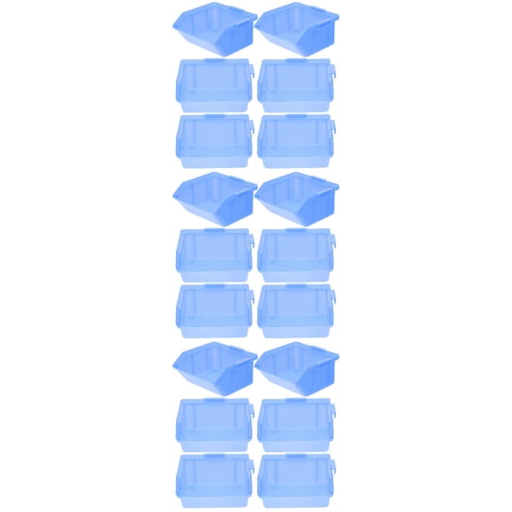 CIMAXIC Professional Blue PP Nesting Bins for Home Tool and Accessory Storage