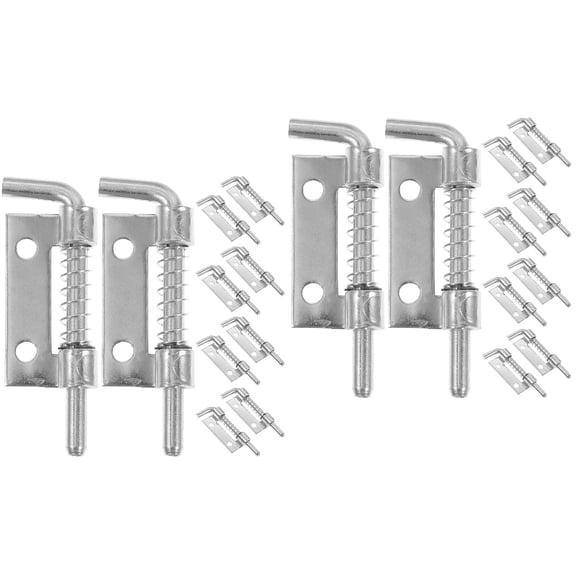 CIMAXIC Cimaxic Spring Loaded Latch Automatic Rebound Design Galvanized Iron 20Pcs