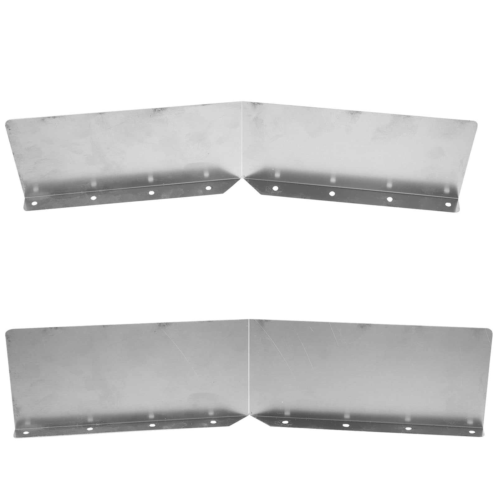WynBing 2Pcs Rain Gutter Splash Guards Roofing Gutter Guard Shingle