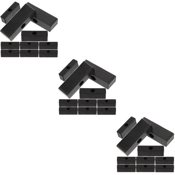 CIMAXIC Sliding Window Locks Black Easy to Use for Home Security 30Pcs