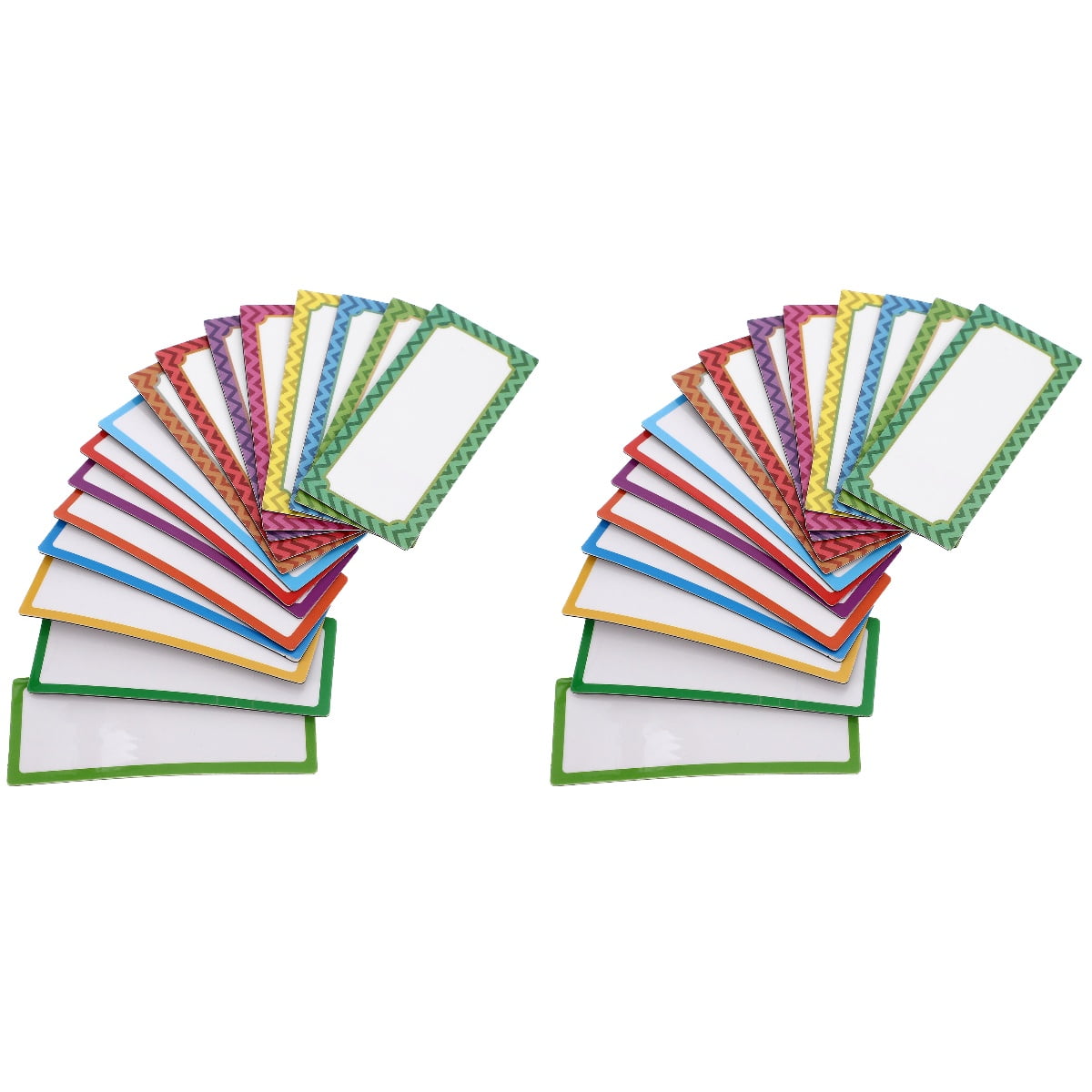 WynBing 32 pcs Handwritten Name Stickers Dry Erase Name Labels