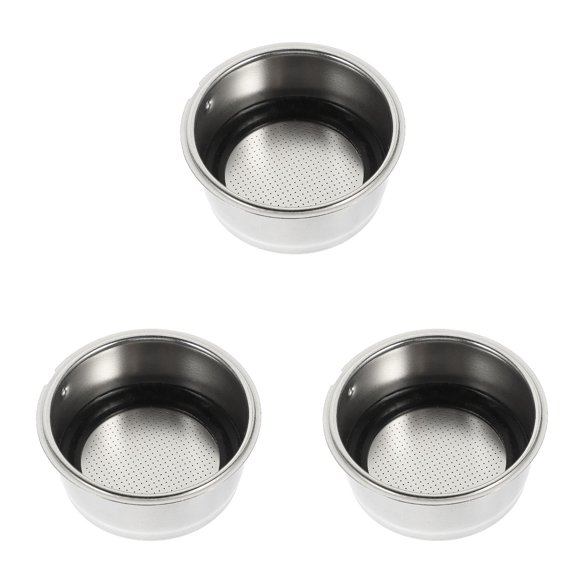 CIMAXIC Espresso Filter Assorted Color Fine Mesh Stainless Steel for Storage Use 3Pcs