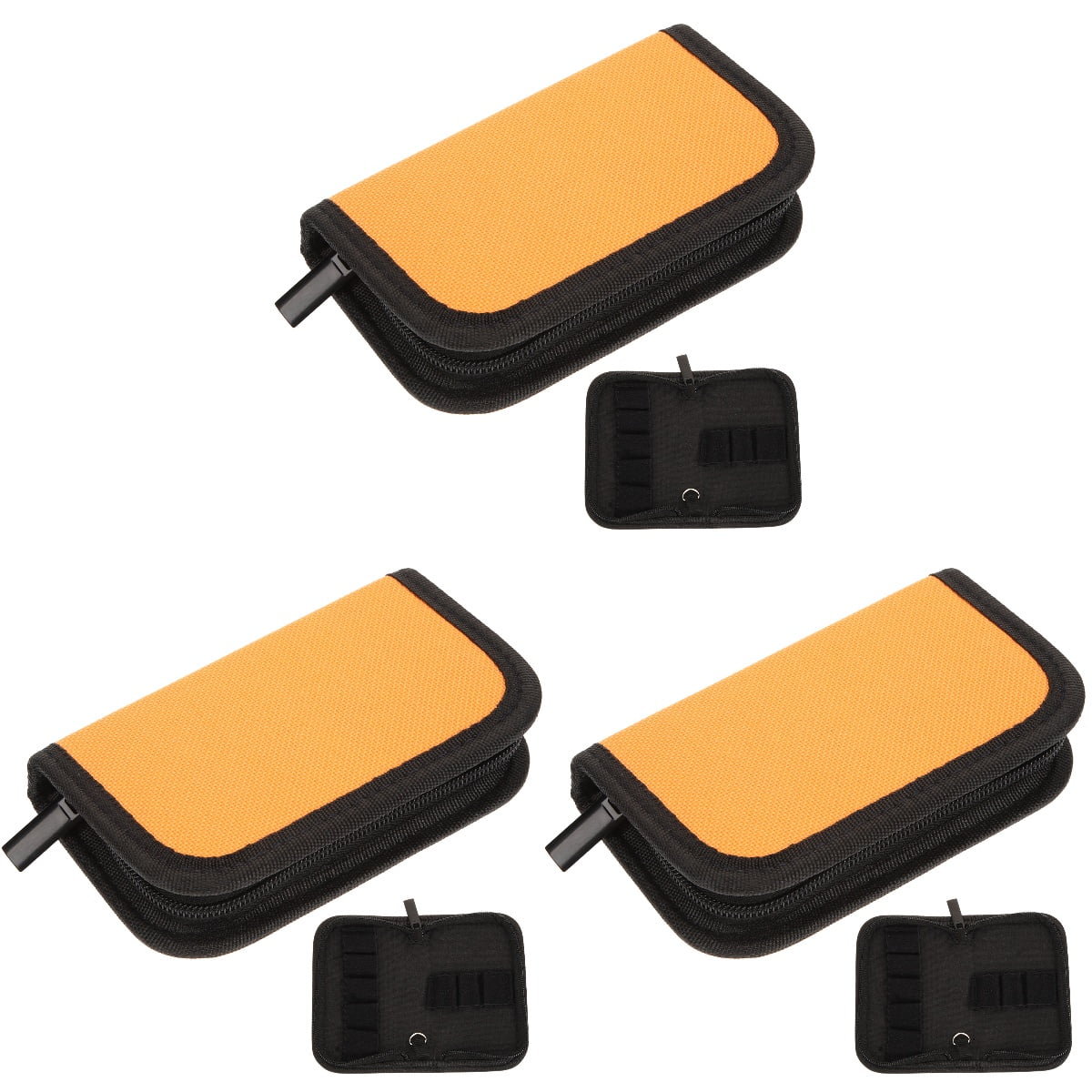 WynBing 3pcs Flash Drive Case Canvas Travel Electronic Organizer Bag ...