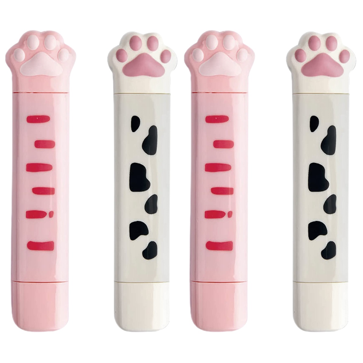 WynBing 4 Pcs Cat Paw Correction Tapes Double End Correction Tapes