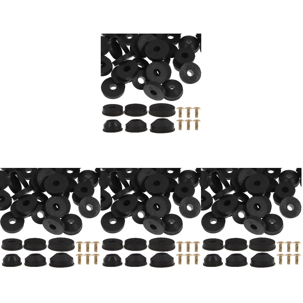 WynBing 4 Sets Faucet Washer Assorted Water Tap Washer Hose Bib Leaking Repair Kit