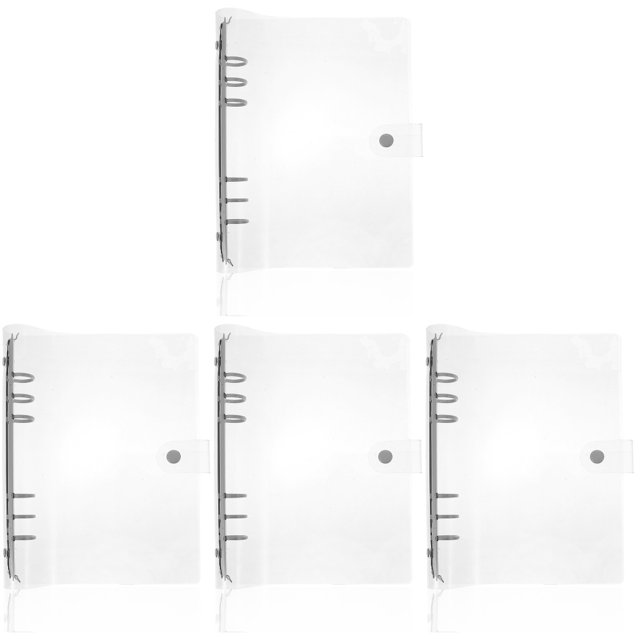 Loose Leaf Binder Rings MARRTEUM 130 Pcs Recipe Card Page Protectors With 3  Binder Rings - 4x6 Inch Clear Plastic Sleeves For Recipe Book Organizing Clear  Plastic Sleeves 4x6