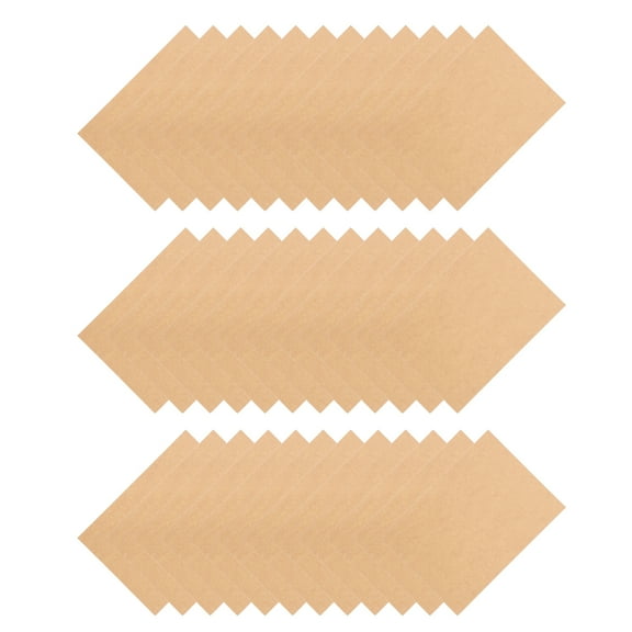 CIMAXIC Brown Kraft Lined Stationery Paper Elegant Vintage Letter Writing Paper Pack