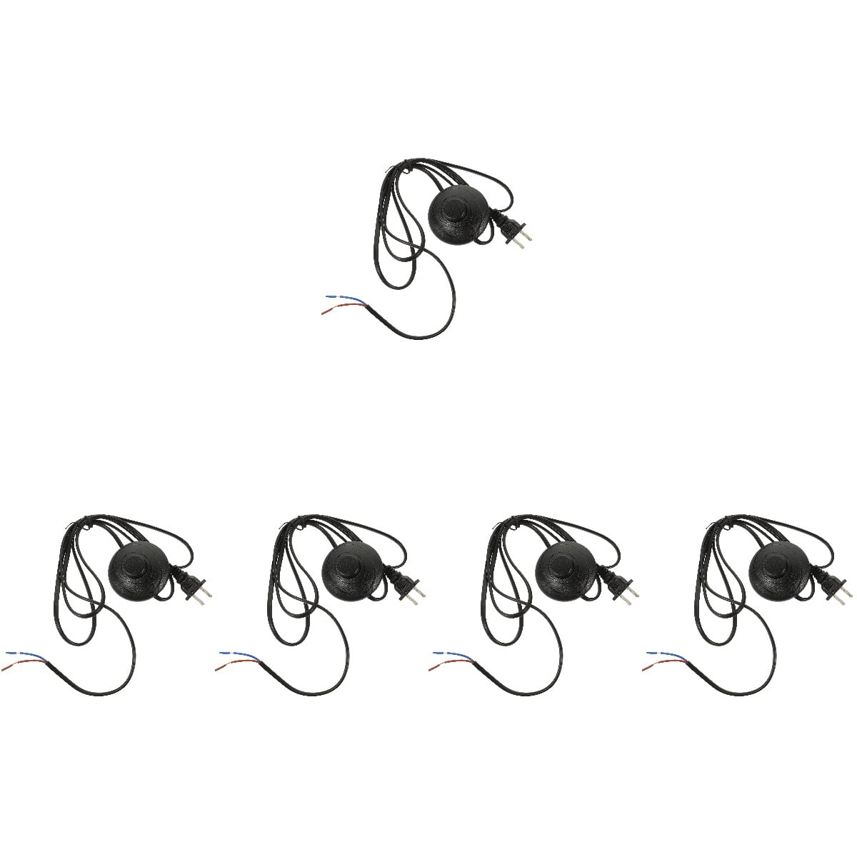 WynBing 5pcs Lamp Foot Switch Christmas Tree Foot Pedal Switch Inline